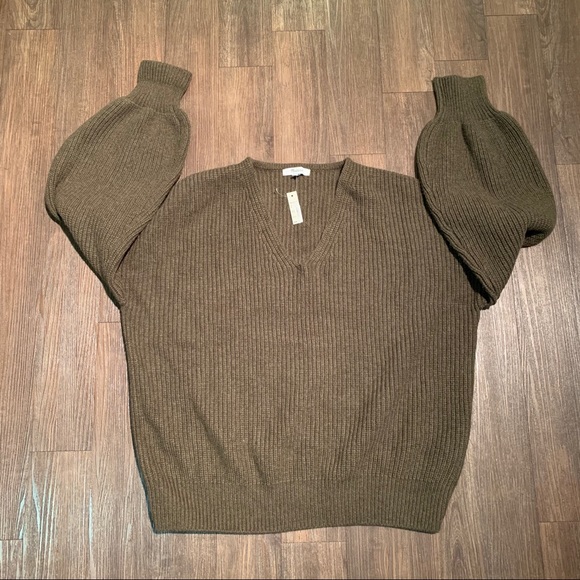 MADEWELL 🔴 V neck knit sweater - Picture 2 of 4